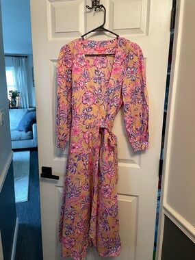Lilly Pulitzer Sheila Midi Wrap Dress